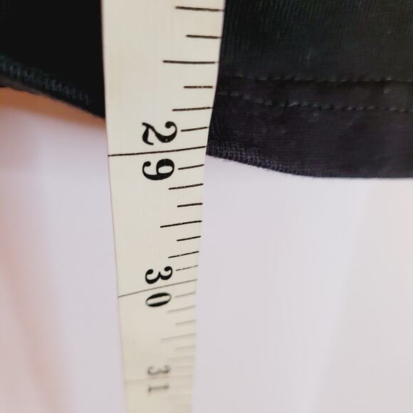 Nike Tech mens black long sleeved classic cotton crewneck tshirt size medium - Picture 8 of 8